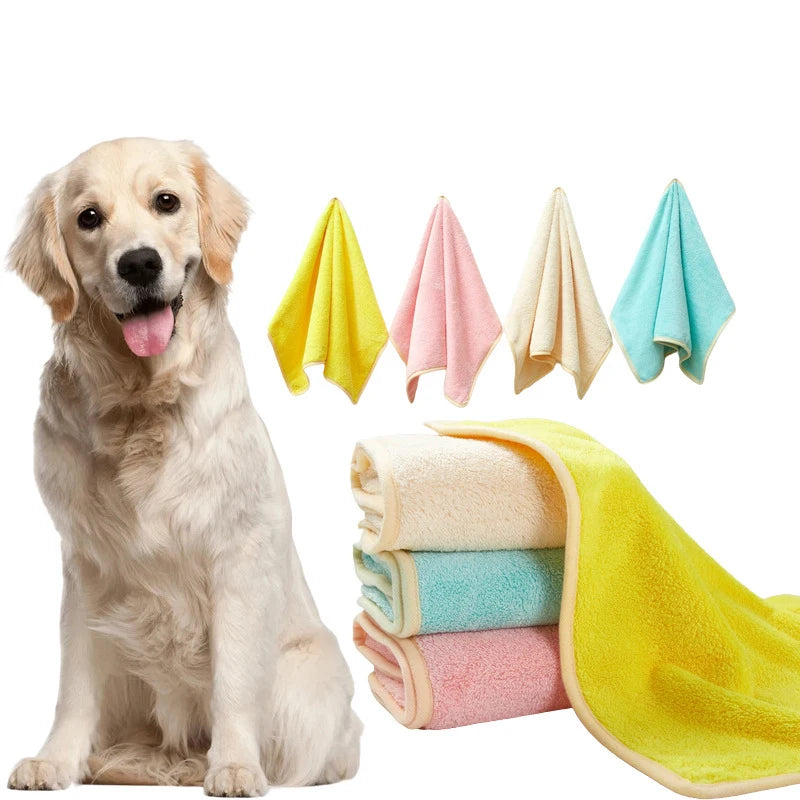 Wholesale Stocked Dog Towel Quick Dry Microfibre Dog Towels