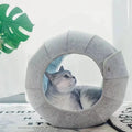 Customized Wholesale Soft Plush Supplies Pet Interactive Play Toy Felt for Indoor Cats Tunnel Bed