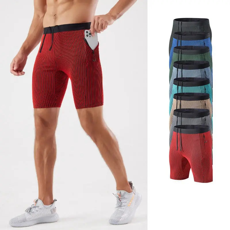 Manufacturer Wholesale Quality Yoga Shorts Quick Dry Gym Fitness Running Shorts Tights Men Compression Short for Men