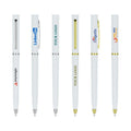 Wholesale Custom Logo Plastic Business Stationery Ballpoint Pen Novelty Office Printing Gift Pen for Schools & Hotels