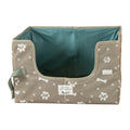 High Frontier Portable Outdoor Travel Cat Litter Basin Oversized Foldable Cat Toilet Splash Guard Accessory for Cat Litter Box
