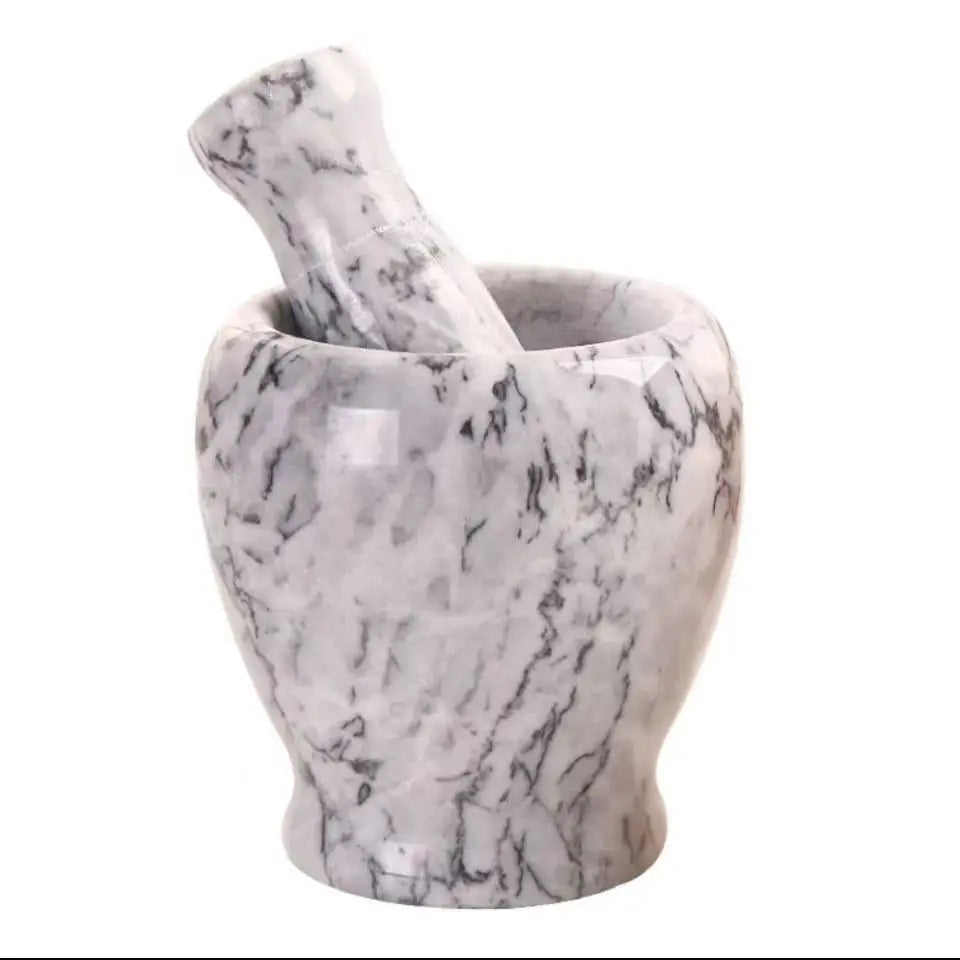 Mini Stone Marble Pestle and Mortar Set Granite Mortar and Pestle Set for Kitchen and Restaurant