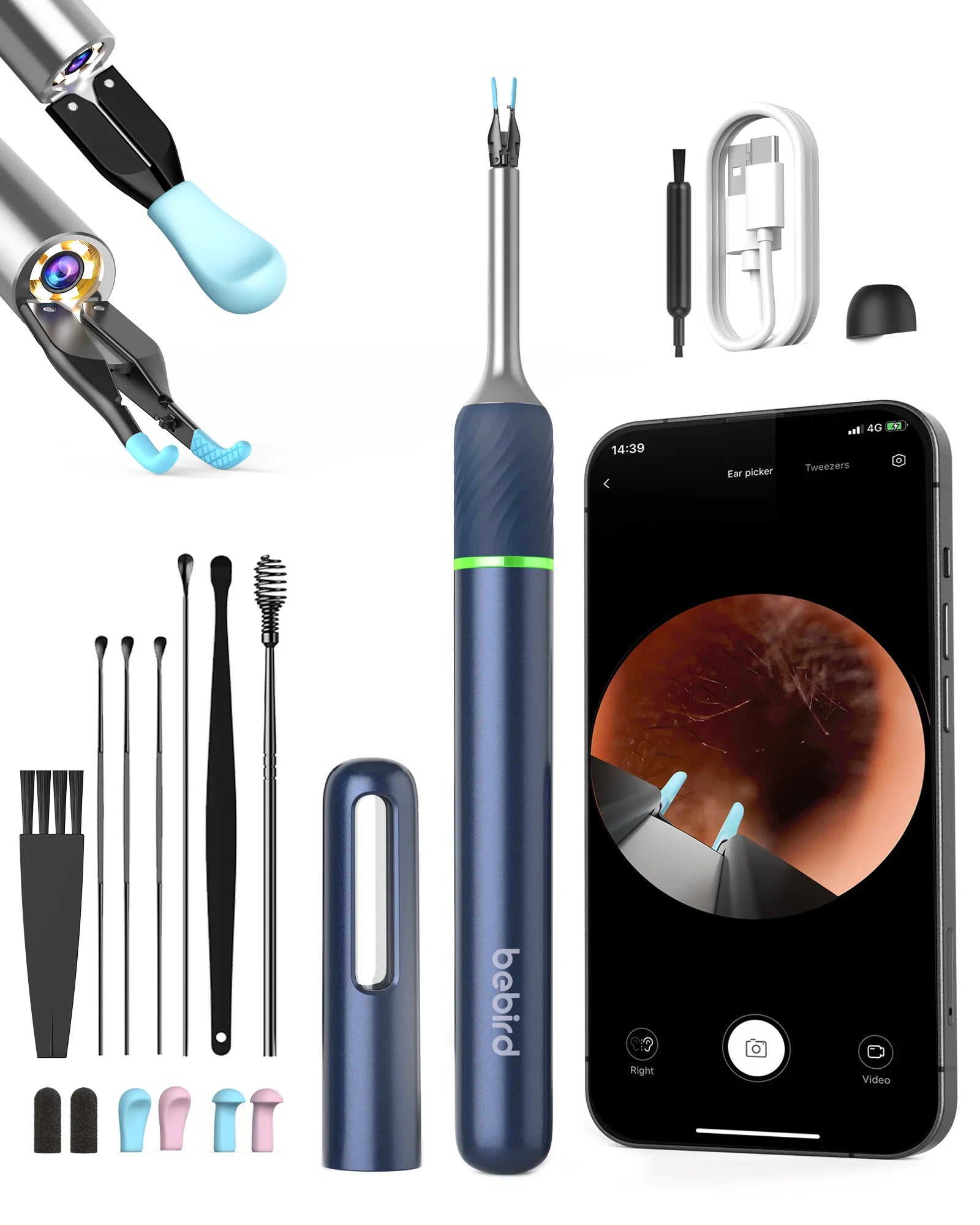 Bebird Ear Cleaning Note 5 Oidos Limpiador Ear Otoscope HD 1080P Ear Cleaning Machine