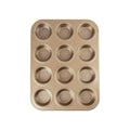 24-Cup Mini Muffin Pan Miniature Cupcake Tin Bakeware Non Stick Baking Mold