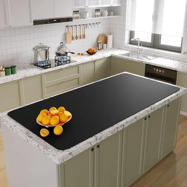 FDA Large Size Silicone Kitchen Table Mat Silicone Counter Mat Heat Resistant Kitchen Counter Top Protector Non Slip Mat