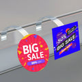 Free Design Circle/Oval/Rectangle/Custom Shape Shelf Wobbler Supermarket Shelf Talker