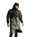 Manufacturer Long Sleeve Custom Green Black Waterproof ODM 210D Nylon Men's Swimming Surf Changing Robe Swim Coat Absorbent