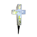 Howlighting Outdoor Garden Solar Powered Lighted LED Cross Solar Cemetery Lights
