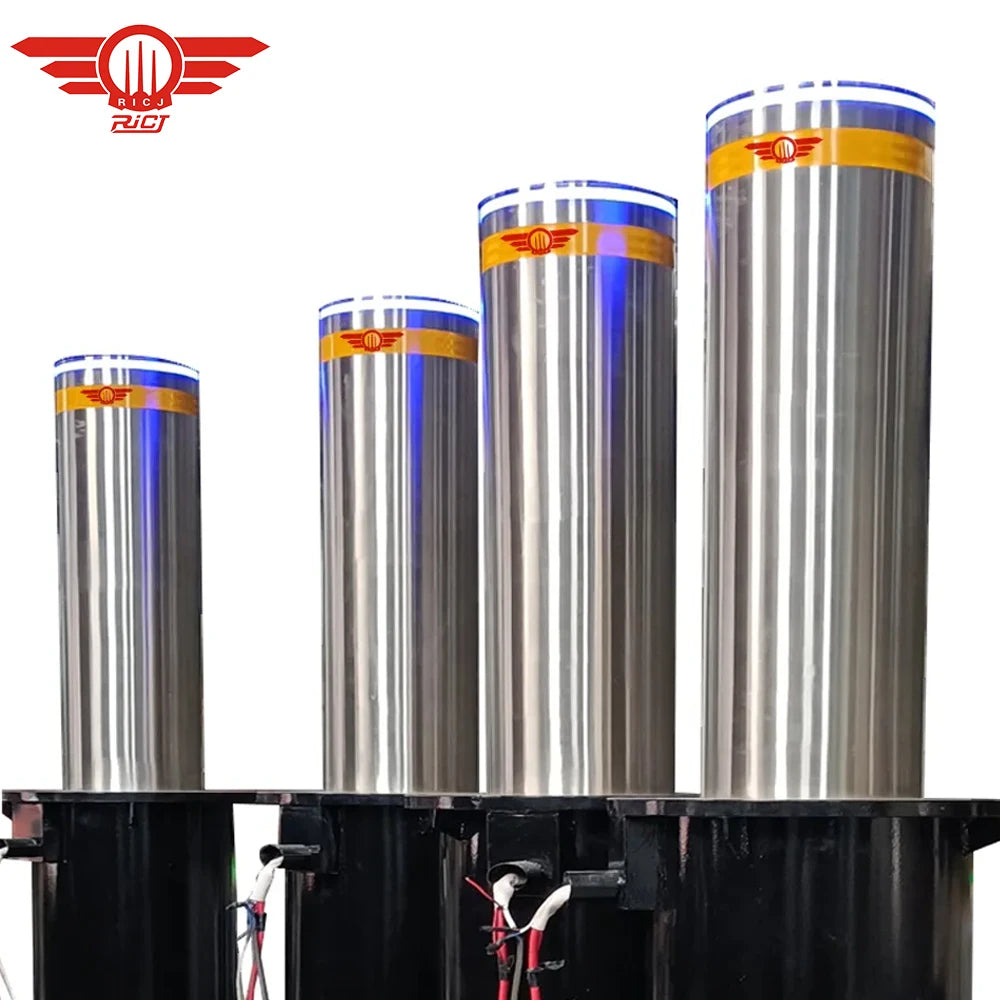 Road Traffic Stainless Bollards Post Parking Barrier Pop up Retractable Steel Telescopic Bollard Automatic Prices