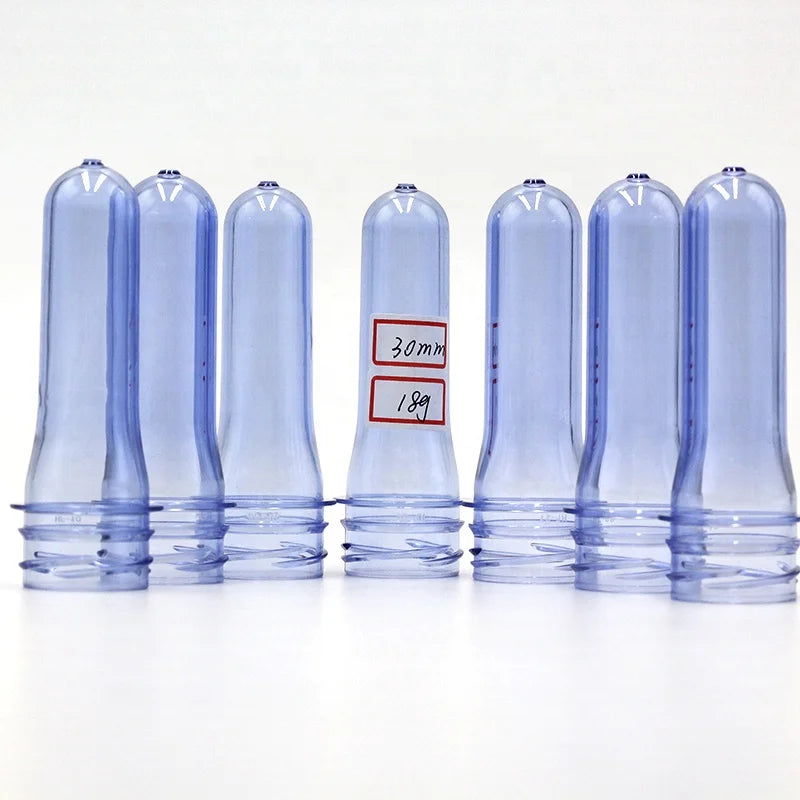 SUNCO 30/25 100% Virgin PET Resin Customized Colors PET Plastic Water Bottle Preforms 250ml-2L