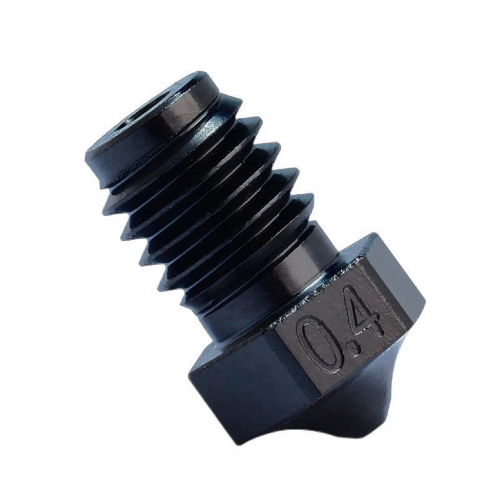 V6 Hardened Steel Nozzle for 1.75mm Filament High-Quality Nozzle for Printing PEEK PEI Carbon Fiber 3D Printer Extruder