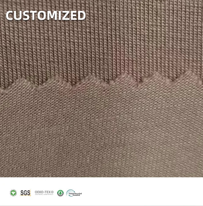 Breathable and Sheer Bamboo Spandex Jersey Fabric for T Shirt