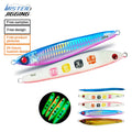 MISTER JIGGING Lure 150g Luminous S Shape Slow Jig Lead Fishing Deep Sea Fishing Lures Slow Metal Jig Lure