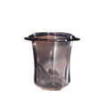 China Factory Wholesale Coffee Accessories Transparent Espresso Coffee Dosing Cup Coffee Bean Powder Collect Cup