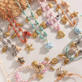 New Creative Ocean Series Ceramic Conch Pendant Shell Hand Jewelry Stainless Steel Bracelet for Girls