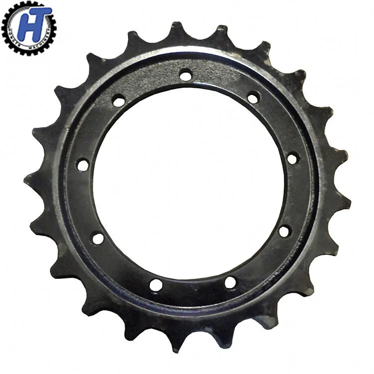 HONGTR Mini Excavator Undercarriage Parts SK03 SK65 SK75 SK120 SK140 Drive Sprocket 40SiMnTi Material ISO9001 Certified HRC50-56