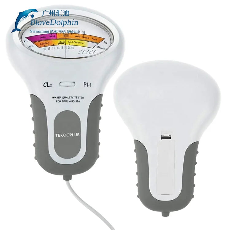 Swimming Pool Accessories Water Quality Detector PH Meter Residual Chlorine Test for Pool Water Quality Monitoring