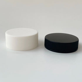38-400 38-410 Ribbed Screw Lids POLYPROPYLENE SCREW CAPS Closure for 38 MM Plastic Bottles and Jars