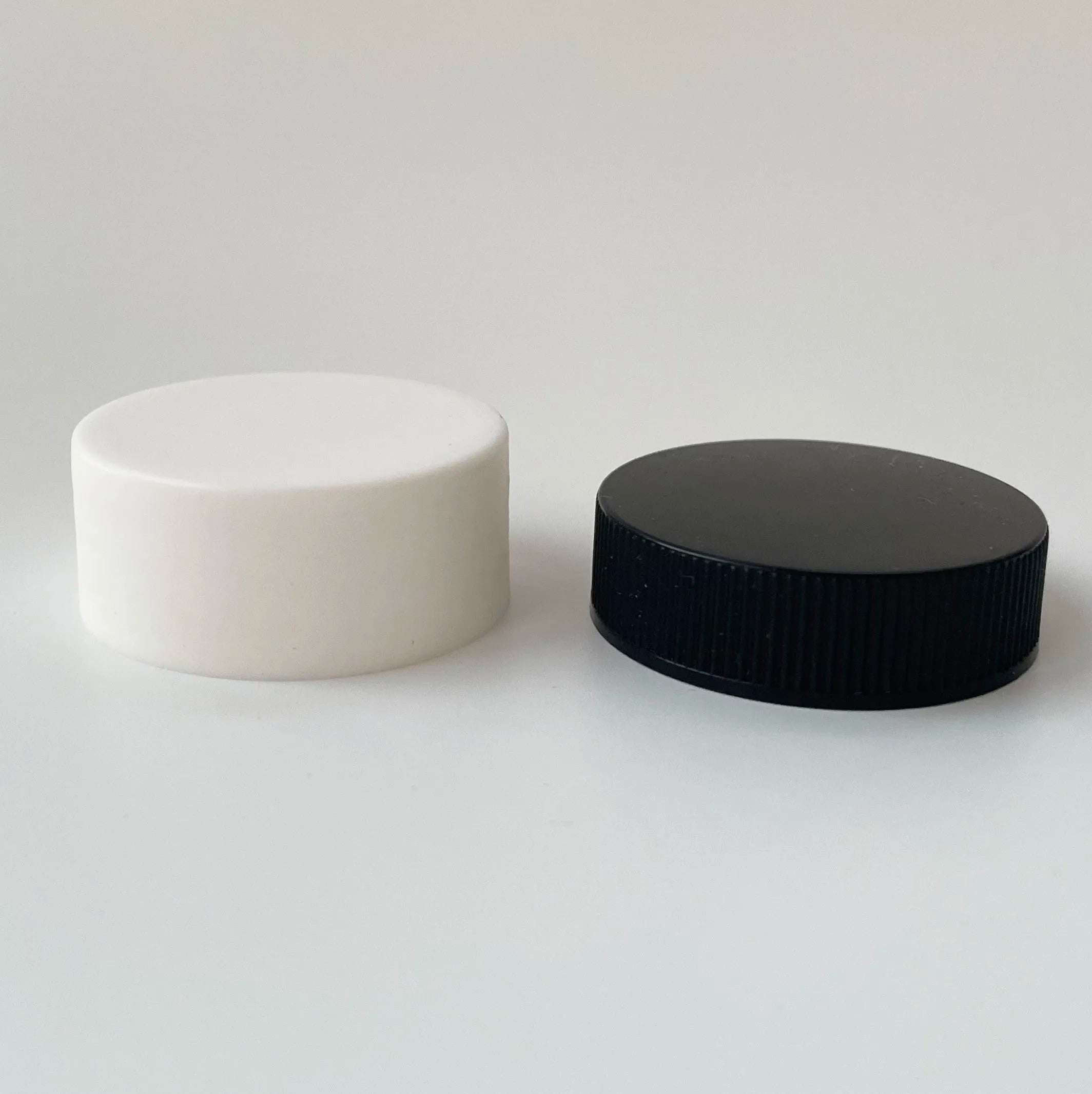 38-400 38-410 Ribbed Screw Lids POLYPROPYLENE SCREW CAPS Closure for 38 MM Plastic Bottles and Jars