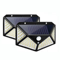 LED Solar Motion Sensor Light 3 Mode Human Sensor Solar Wall Lamp IP65 Waterproof Outdoor Garden Light