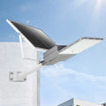 KCD Factory Price Lithium Battery SMD IP67 100w 180w 200w 250w Rechargeable Aluminum Split Solar LED Street Light for Outdoor