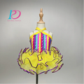 New Children's Costume Festival Dance Competition Costumes Seven-color Sequins Tulle Tutu Skirt