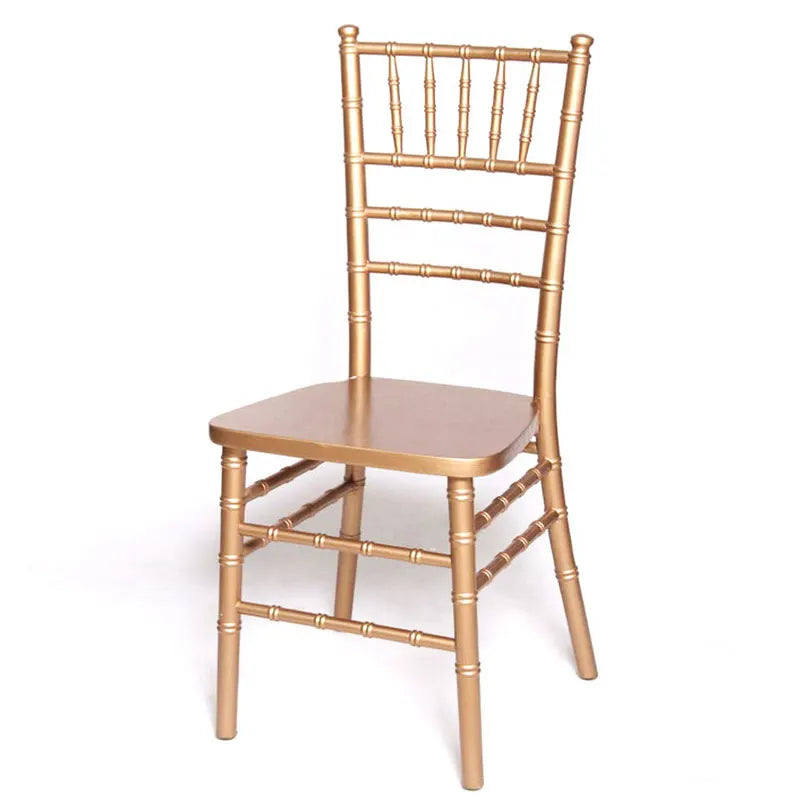 Wooden Napoleon Chairs Gold Stackable Chiavari Phoenix Comfortable Wood Wedding Hotel Event Chair