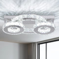 Nordic Modern LED Crystal Ceiling Lamp for Home Villa Restaurant Use Living Room Dining Room Lighting
