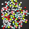 Lucky Factory Bulk 5mm 6mm Hot Fix Pearl Hot Fix Stone Half Round Hotfix Plastic Beads for Garment