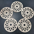 Birch Wood Plywood Rustic Accent Crafts for Holidays Centerpiece Hanging Dec Art &crafts Wood Ornaments  Carved Wood Ornament
