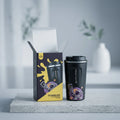 17Oz Stainless Steel Double Wall Insulate Travel Cup to Go Leak Proof Thermal Coffee Mug With Handle Rope