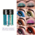 Pudaier Non-caking Long Lasting 36 Colors Glitter Eyeshadow Shimmer Powder Private Label Pigmented for Eyes Makeup