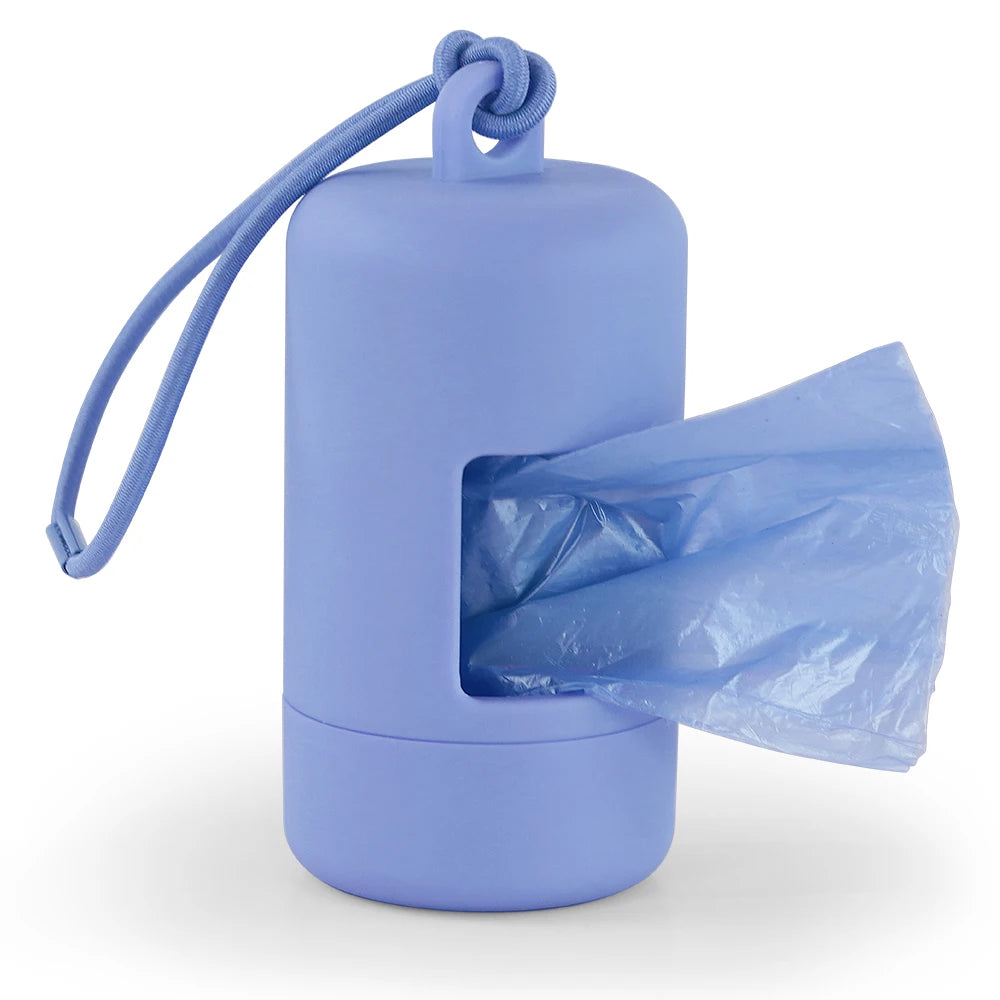 Wholesale Spots Pet Supplies Recyclable Waterproof Custom Poop Bag Holder Leash Attachment Plastic Poop Dispenser for Outdoor