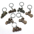 Alloy Metal Keychain for  Zip Motorcycle Souvenir and Barber Shop Promotional Gift for Valentine's Day