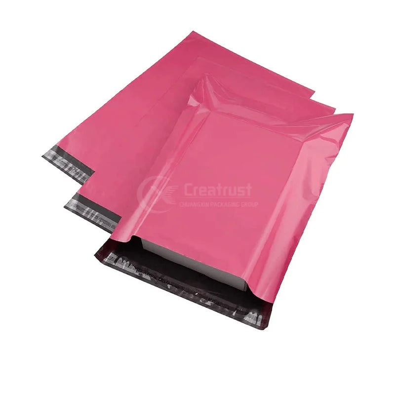 GDCX Free Sample in Stock  Mailer Printed Plastique Logo Matte Large Bag Frosted Shirt Recycled Poly Mailers 10X13