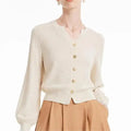 OEM ODM Manufacturer Custom Women Summer Summer Lightweight Thin Camel Cardigans Aztec Sweaters for Woman