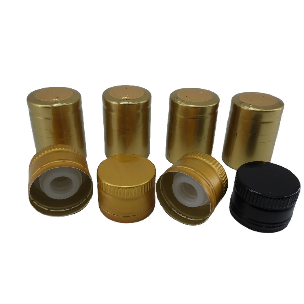 Tamper Proof Olive Oil Bottle Caps 31.5*24mm Aluminium Plastic Cap for Cooking Oil Bottles