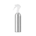 Eco Friendly Silver Color 30ml-250ml Aluminum Bottle with White Plastic Trigger Sprayer