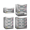 Industrial Bread Oven Commercial Baking Equipment Other Snack Machine Cake Bread 1 2 3 Deck Pizza Bakery Oven Price for Sale