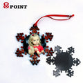 2020 New Materials Sublimation Christmas Ornament DIY Blank MDF Ornaments