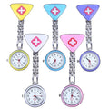 Fashion Nurse Doctor Watch Case Alloy Band Glass Dial No Waterproof Analog Display Luminous Needle Unisex