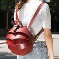 Party Fashion Waterproof Genuine Leather Leisure Women Backpack Weekend Rucksack Bag Handbag Backpacks for Traveling