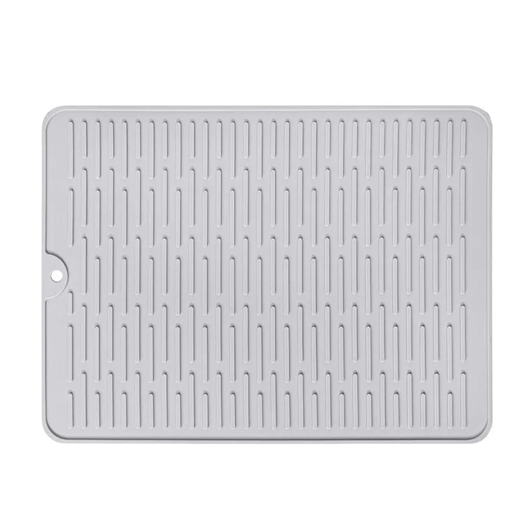 Hot Selling Rectangle Non-slip  Silicone Insulation Water Proof Food Grade Linear Silicone Table Mat