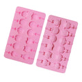 Wholesale Hot Sale OEM Wholesale Food Grade 12 Cavity  DIY Cartoon Lollipop Chocolate Mould Silicone Baking Molds Kids