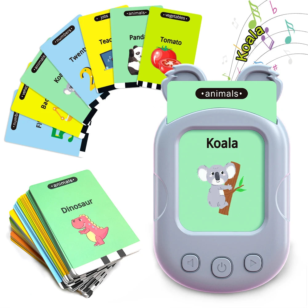 Factory Custom Flash Cards Learning Device Talking Educational Toys for Kids Flash Cards for Toddlersflash Card Machine