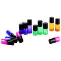 Santo Mini Sample Essential Oil Perfume 1ml 2ml 3ml 5ml 10ml Clear Amber Custom Glass Roller Bottle with Reed Diffuser 100pcs