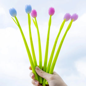 Creative Light Changing Silicone Neutral Pen Fresh and Cute Student Exam Writing Signature Pen