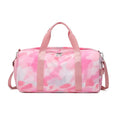 Travel Toiletry Luggage Foldable Overnight Graffiti pink Duffle Bag Custom Gym Bag for Women Travel Bags Weekend