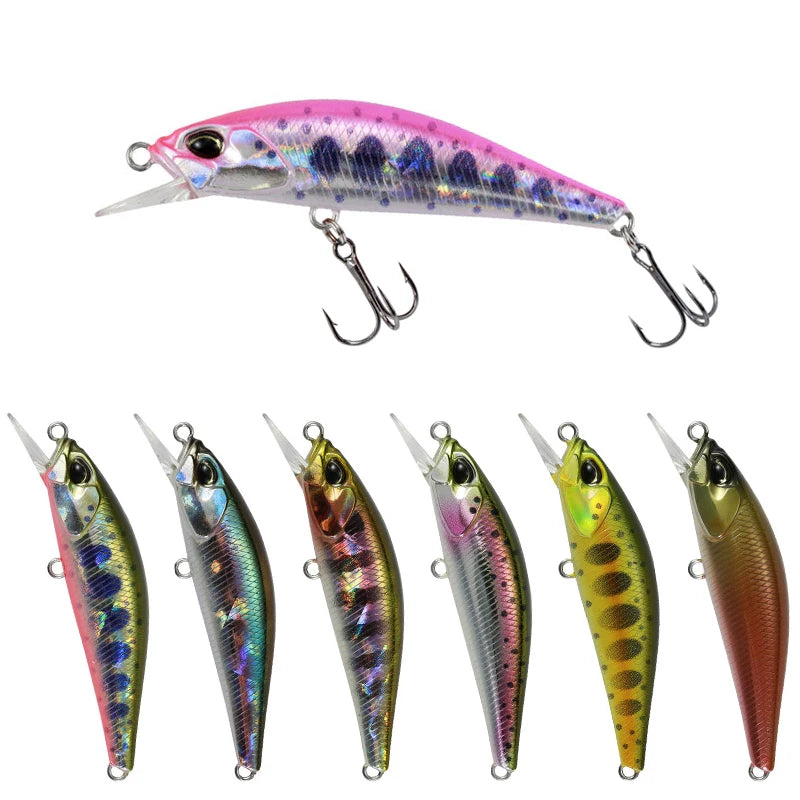 Top Right 4g 50mm M050 Light Minnow Lure Fishing Pesca Sinking Minnow Fishing Lures Hard Bait