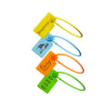Pull Tight Tamper Proof Security Tags Core Plastic Seal for Man Shoes hang Retail Tags Zip Ties